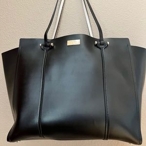 Kate Spade Black Leather Tote with Dust Bag